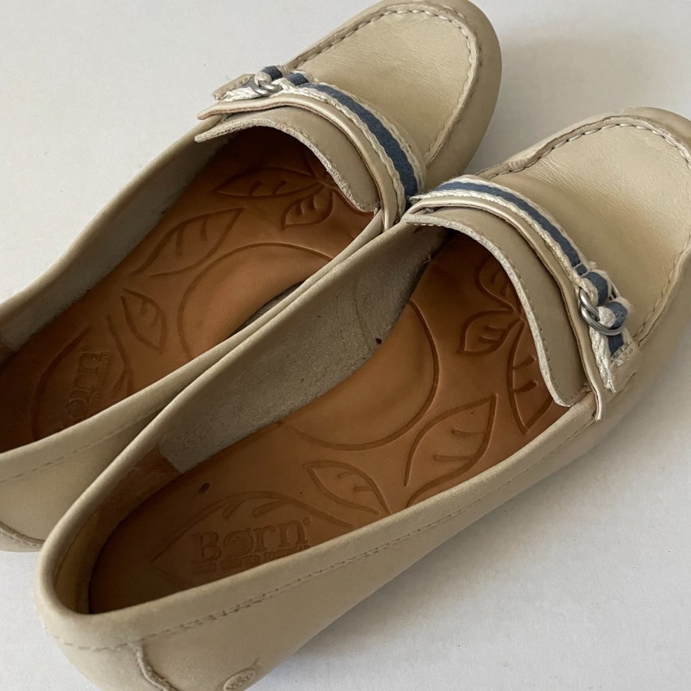 Born Womens Leather Comfort Shoes Size 7.5 M/W - Picture 5 of 10